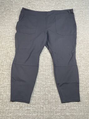 Carhartt Force Leggings Fitted Pants Women’s Size 3x 24W/26W Black Pockets EUC